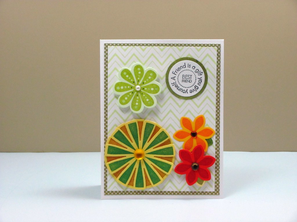 Flowers and Friends Here is my entry for Hero Arts Feb Fri… Flickr