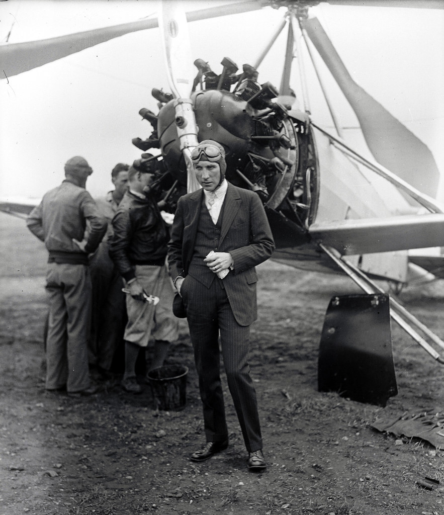 Harold F. Pitcairn, President of Pitcairn Aviation Company… Flickr