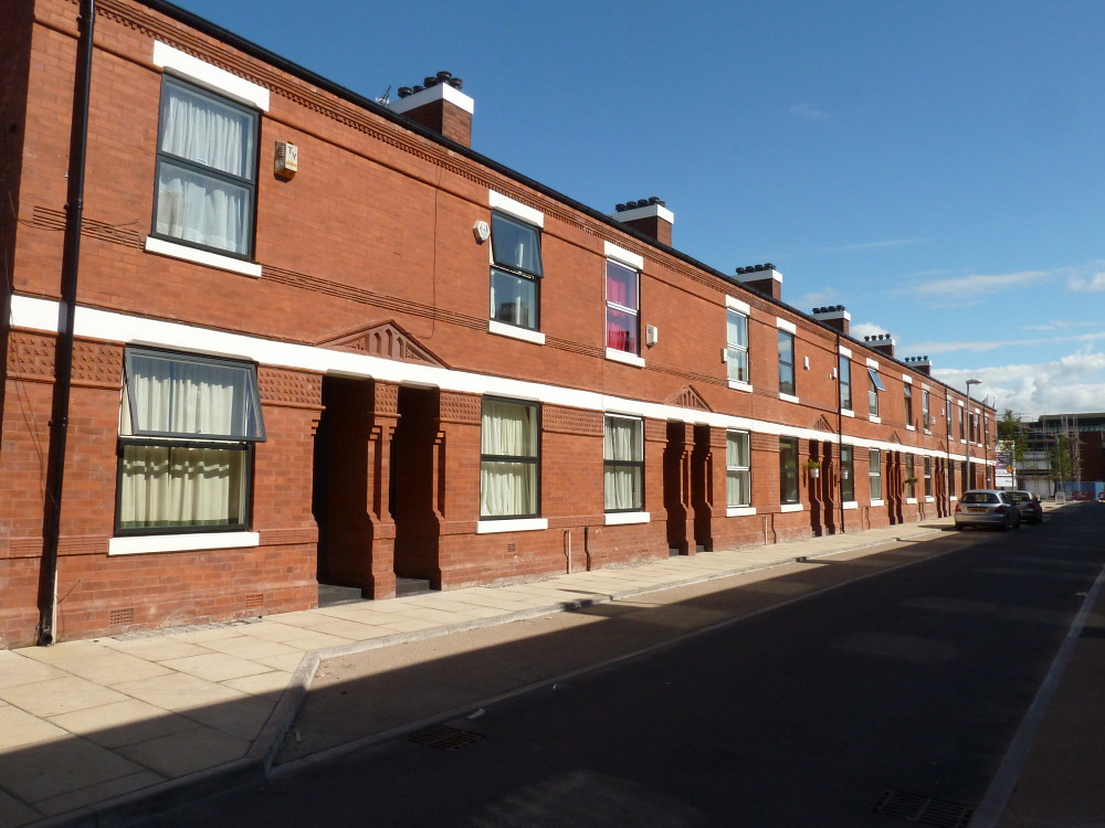 Houses on Beresford Street in Moss Side after redevelopmen… Flickr