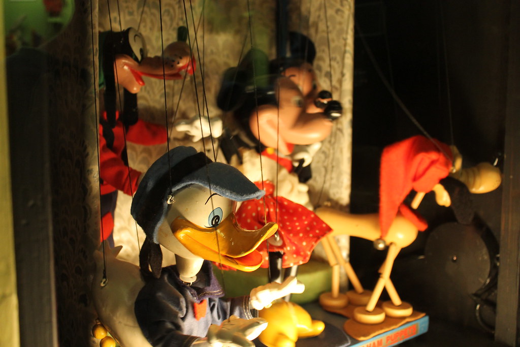 Sinister puppets Toy and model museum, Brighton. Maggie Stephens