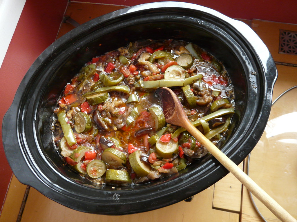 Slow Cooker Ratatouille this was easier for our prep day t… Flickr