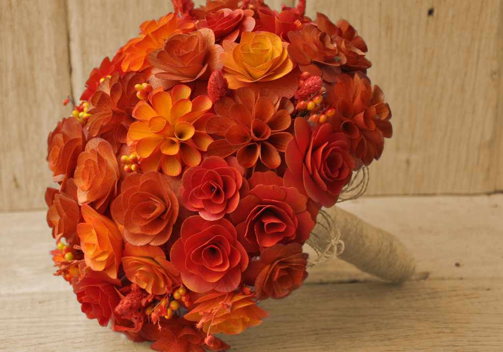 Wood Wedding Flowers Accents & Petals Wooden Flowers, Corn… Flickr