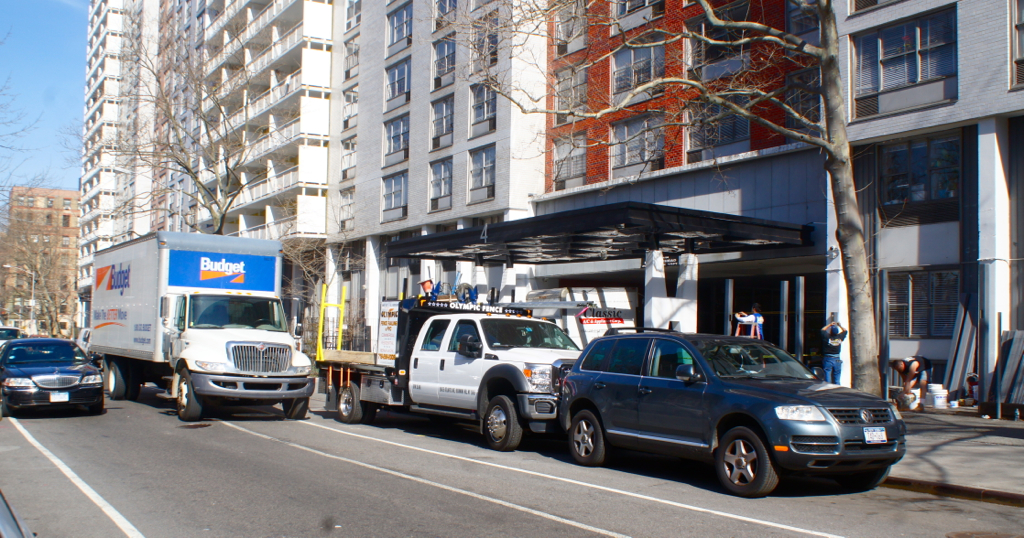 Cars parked on Bleecker between Mercer & LaGuardia Flickr
