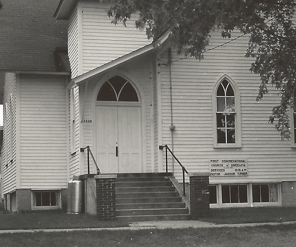 NW Onekama Manistee MI RPPC First Congregational Church wi… Flickr