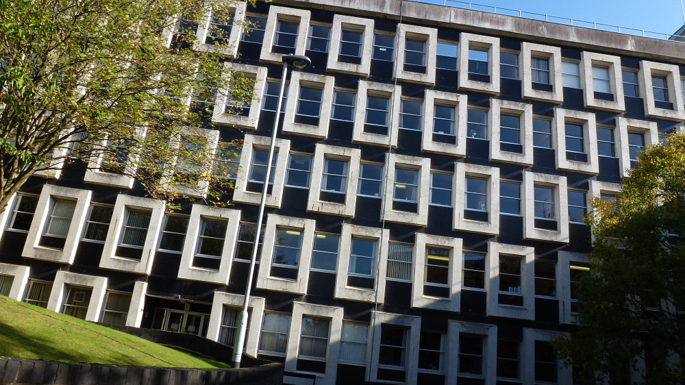 Flintshire council offices Originally part of the Clywd Co… Flickr