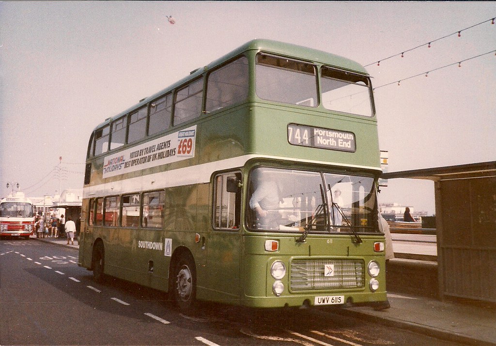 611 UWV 611S Southdown Bristol VR No. 611 pictured at Sout… RUFR37