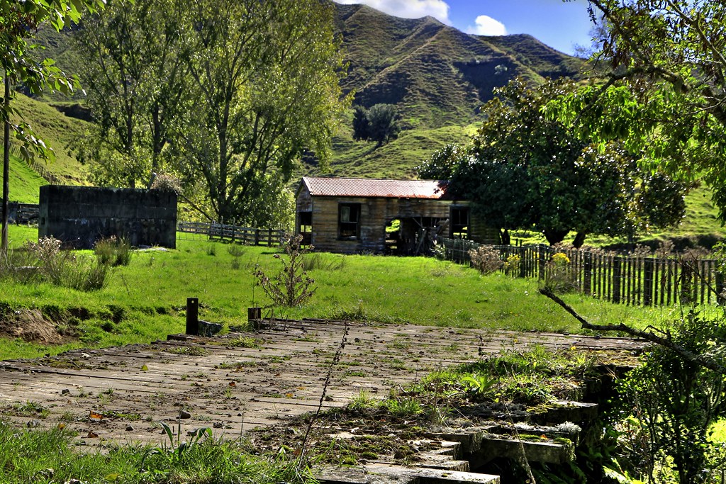 Old house, Marco, Whangamomona, Taranaki, New Zealand Flickr
