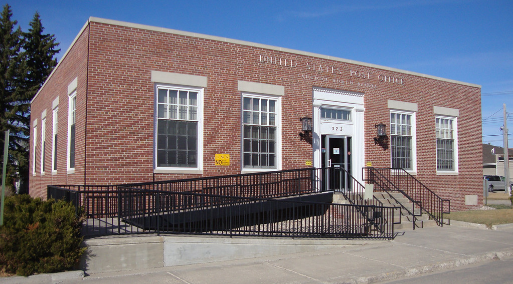 Post Office 58249 (Langdon, North Dakota) Built in 1937, t… Flickr