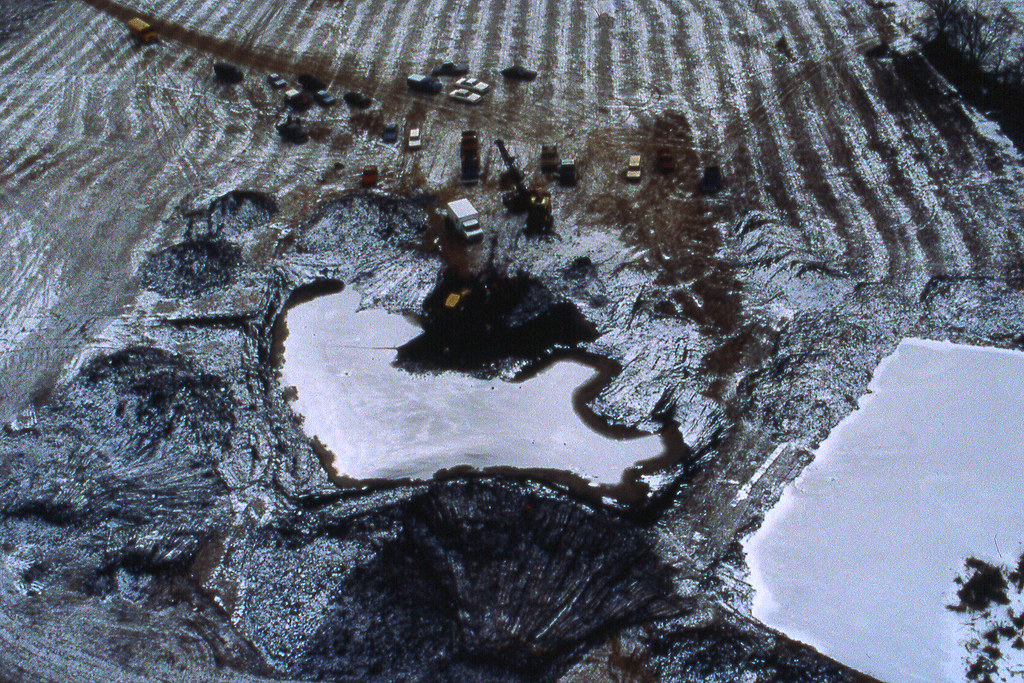 Burning Tree Mastodon excavation (midDecember 1989), Burn… Flickr