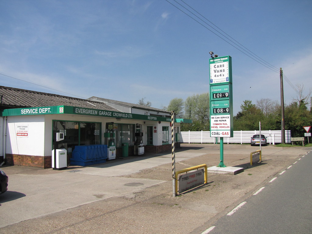 Independent Evergreen Garage, Crowfield, Suffolk 2 Flickr
