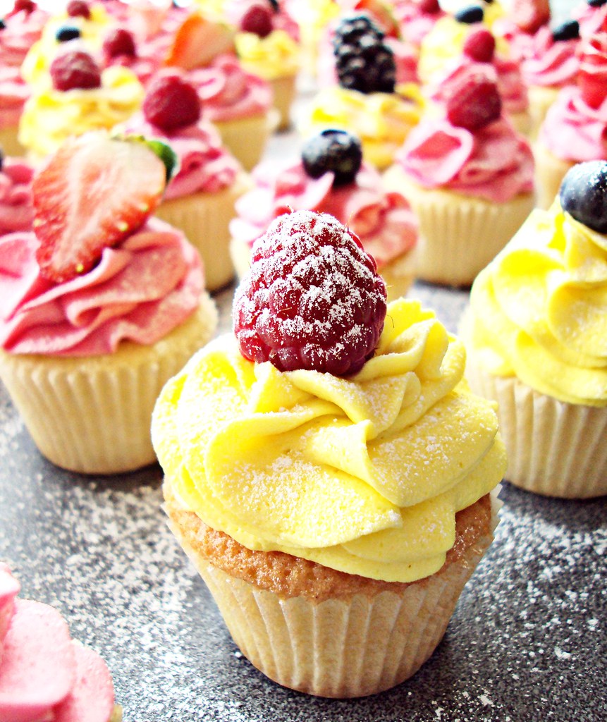 Mixed Fruit Cupcakes Heavenly Cupcakes Flickr