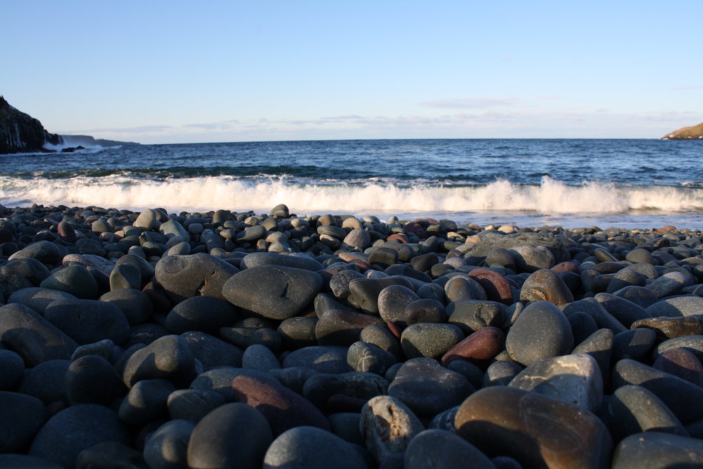 Middle Cove Beach in March The sun was setting and I decid… Flickr
