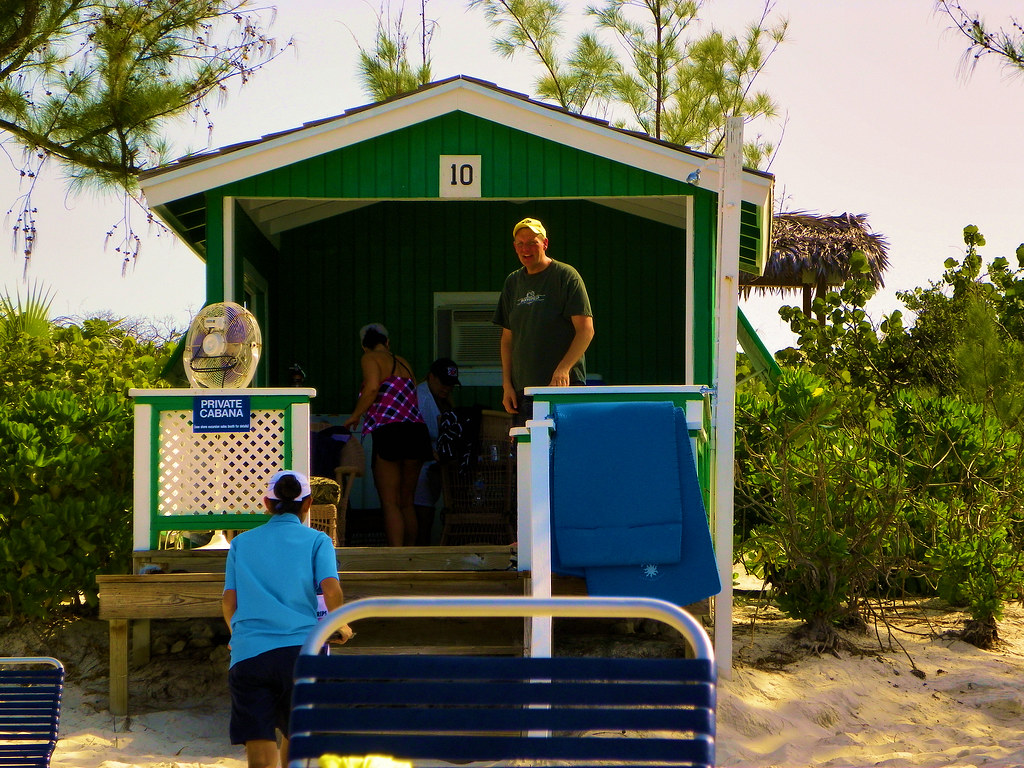 Half Moon Cay Cabana 10 Private Cabanas for rental for… Flickr