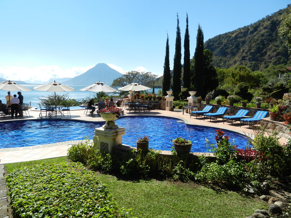 Pool at Hotel Atitlan, Panajachel, Guatemala Greg Jensen Flickr