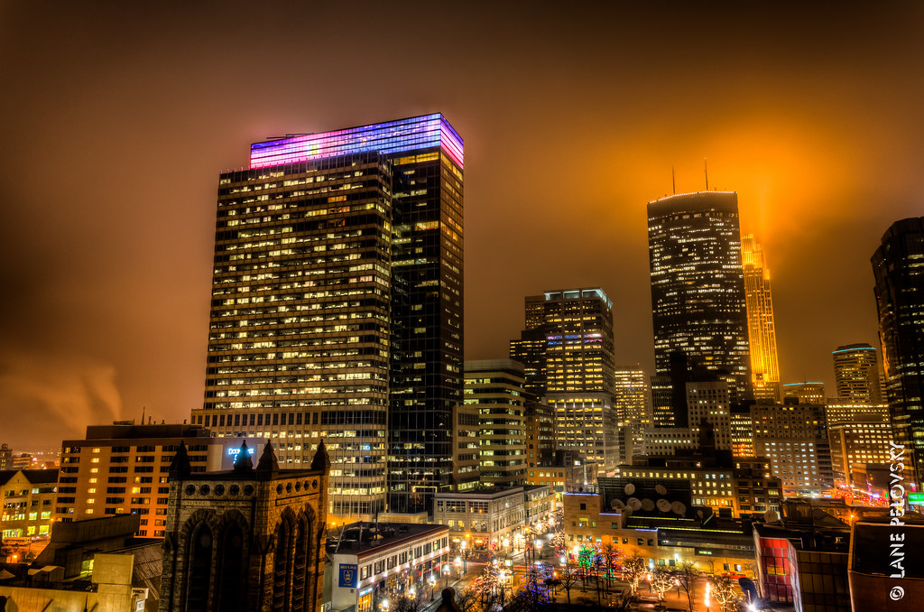 Target Headquarters in the Fog Downtown Minneapolis, MN, U… Flickr