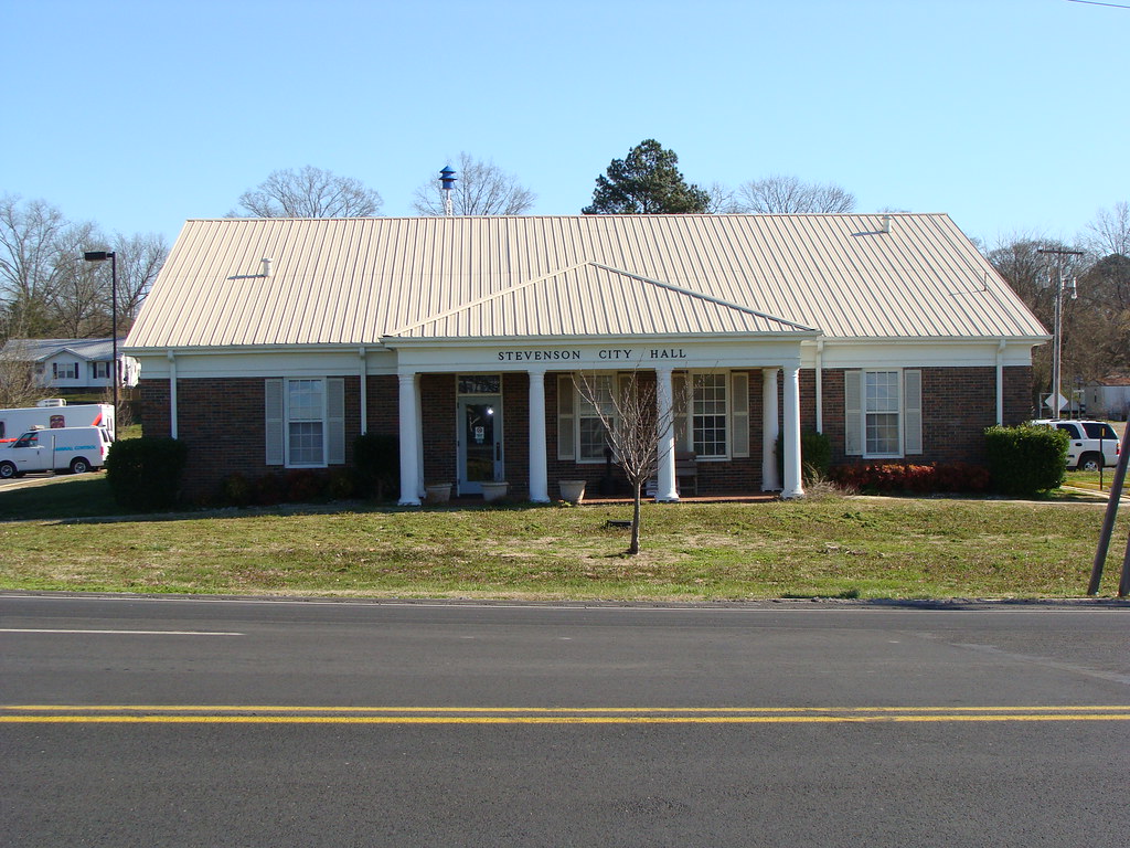 Stevenson, Al. City Hall Lamar Flickr