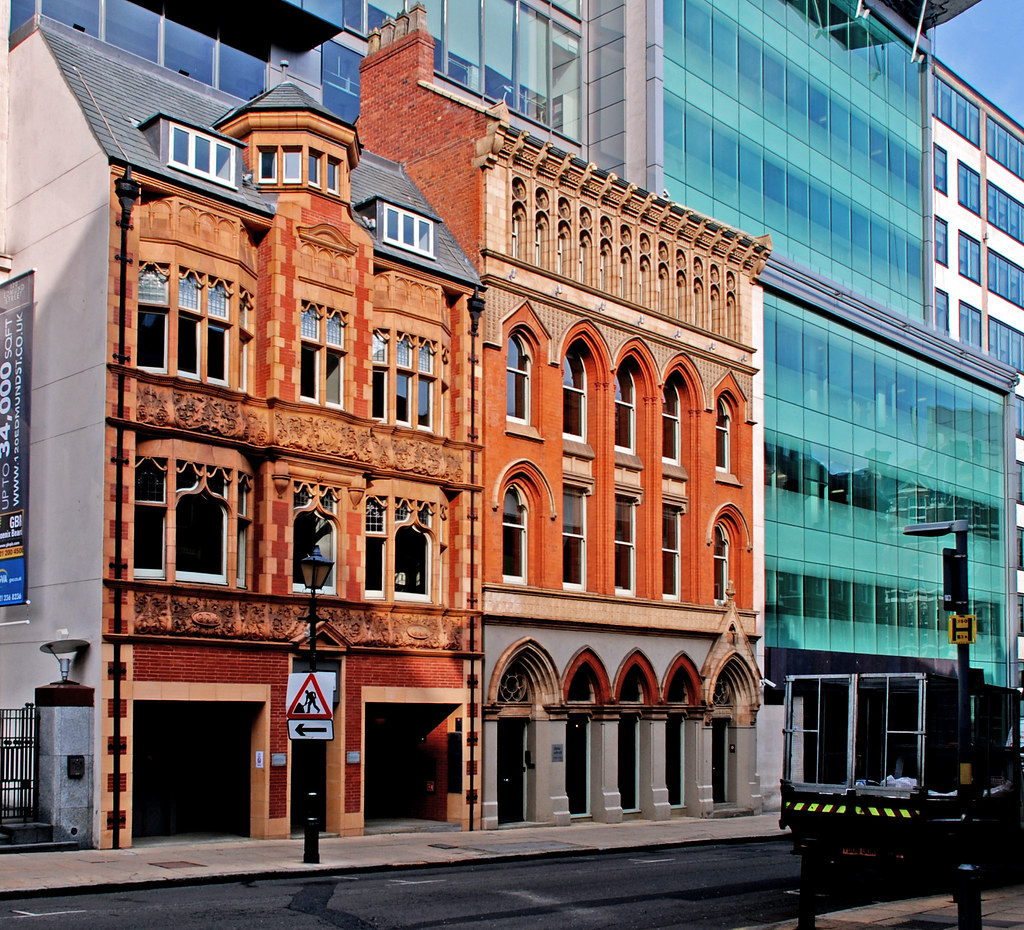 134 and 138 Edmund Street, Birmingham UK No 134 is 1897 by… Flickr