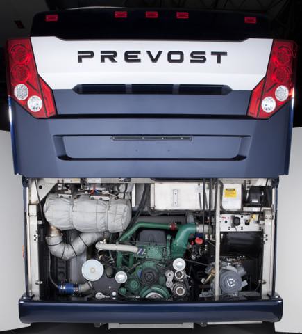 Prevost H3-45 Coach Engine - a photo on Flickriver
