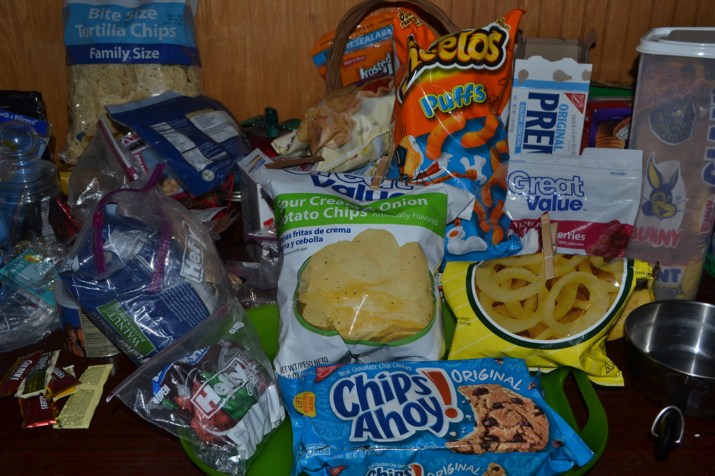 Junk Food 127 Here is the junk food on our table that I am… Flickr