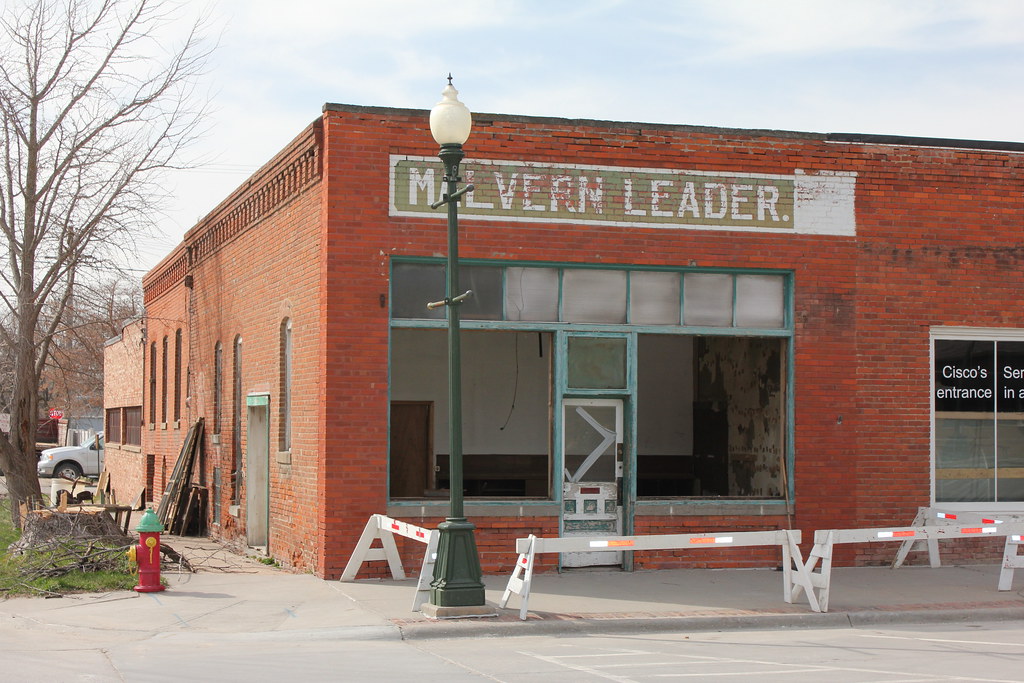 Malvern Leader Newspaper Office Malvern, IA June 2012 up… Flickr