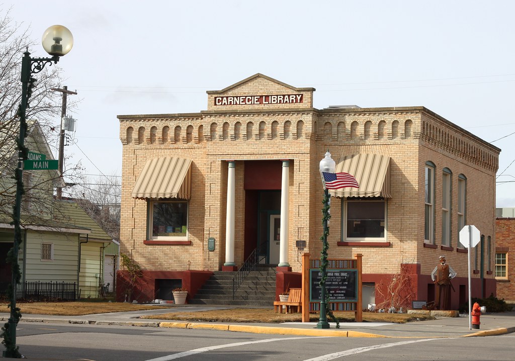 Ritzville Carnegie Library This baby is still in business.… Flickr