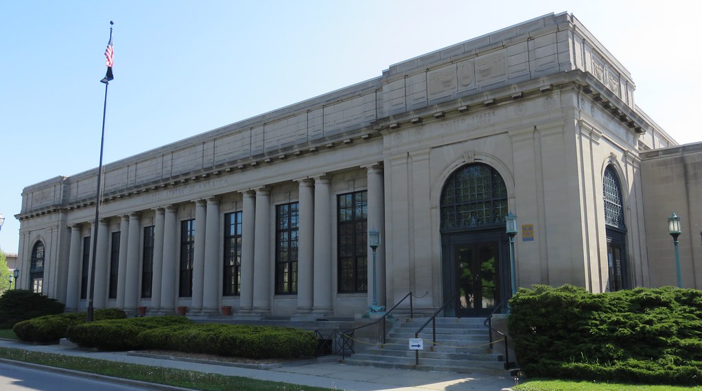 Post Office 53140 (Kenosha, Wisconsin) Built in 1932, this… Flickr
