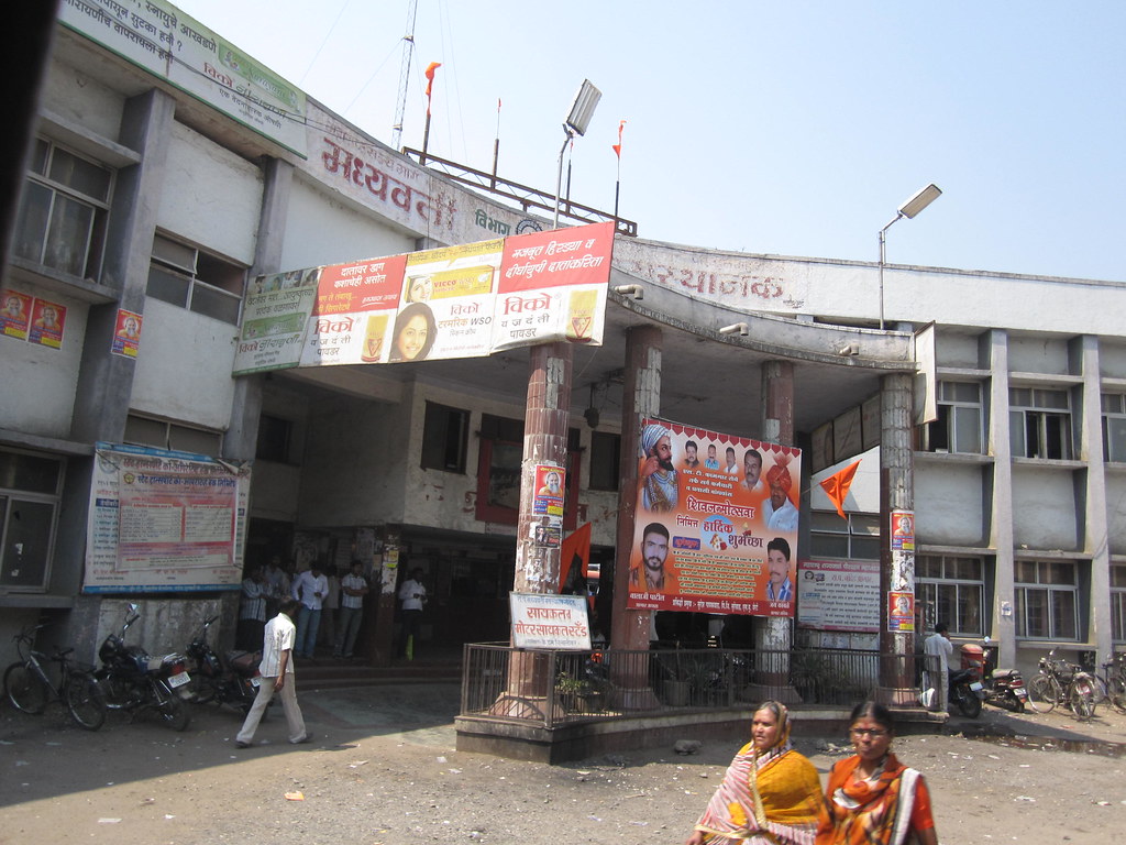 NANDED BUS STAND Vamshi Krishna Flickr