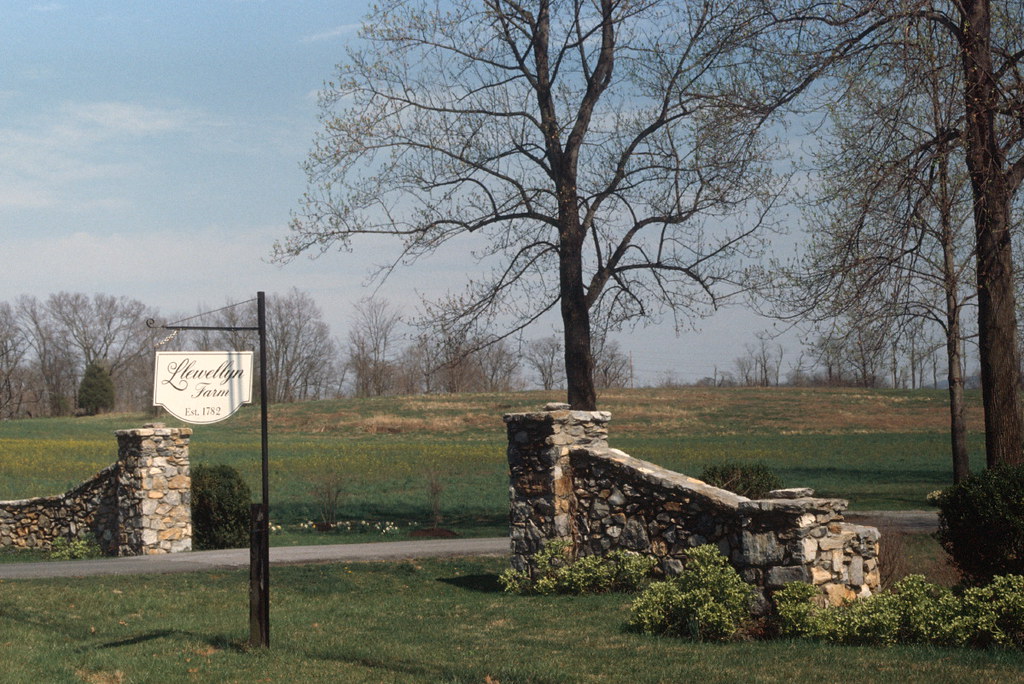 Drive entrance, Llewellyn Farm, Berryville, VA (2006) Flickr