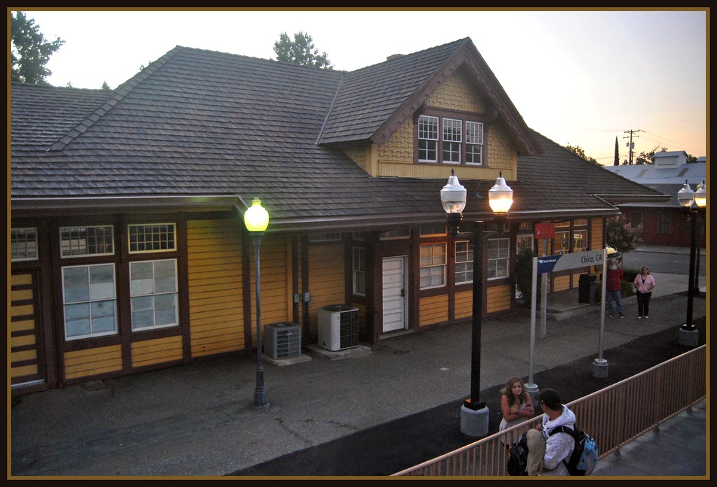 Amtrak station Chico California Amtrak station Chico Calif… Flickr
