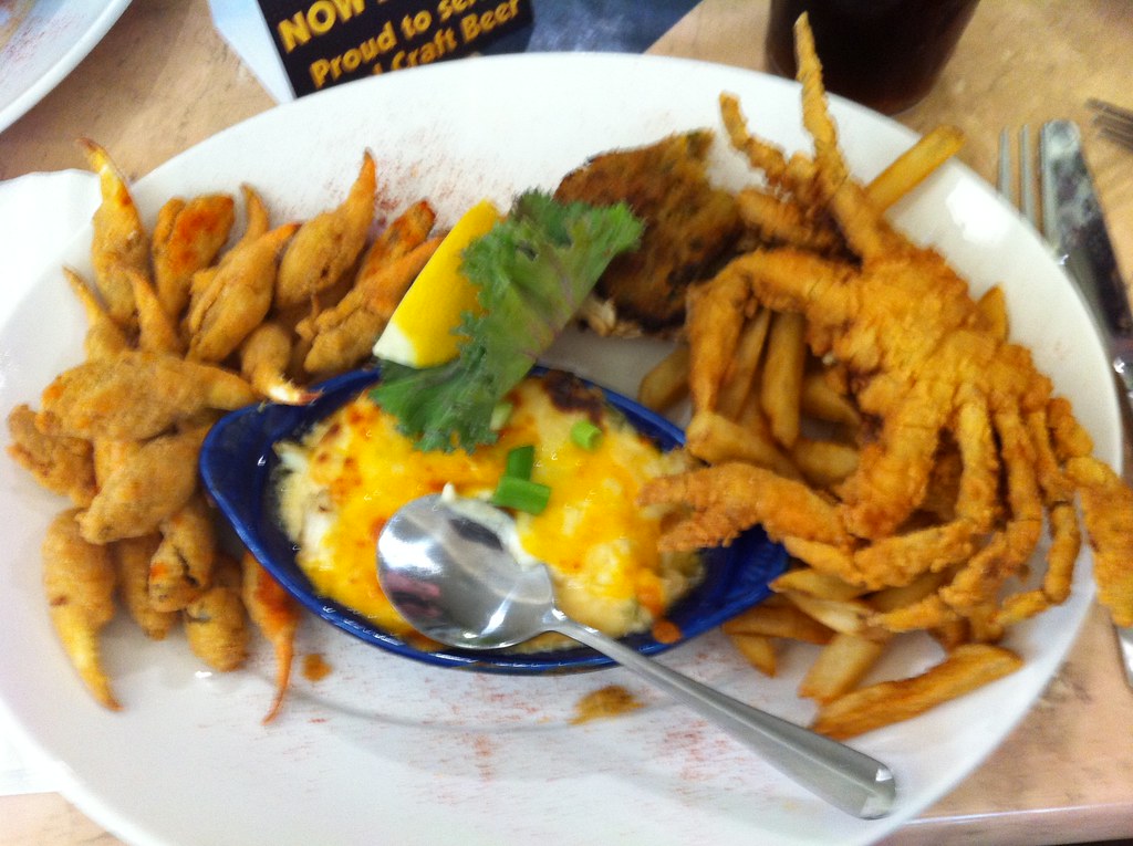 Crab quartet, Deanie's seafood, New Orleans. LR Crab claw… Flickr