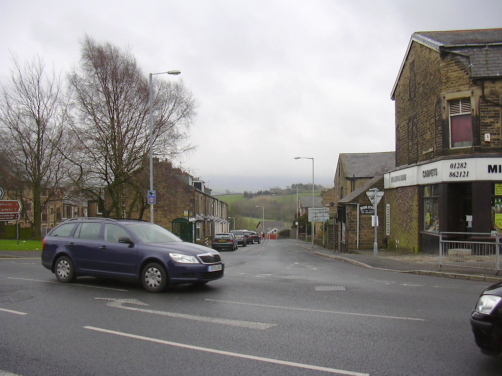 Keighley Road, Colne Cotton TreeTrawden turn off Robert Wade