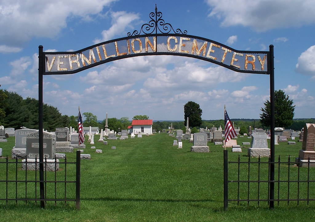OH Hayesville Vermillion Cemetery Cemetery entrance to V… Flickr