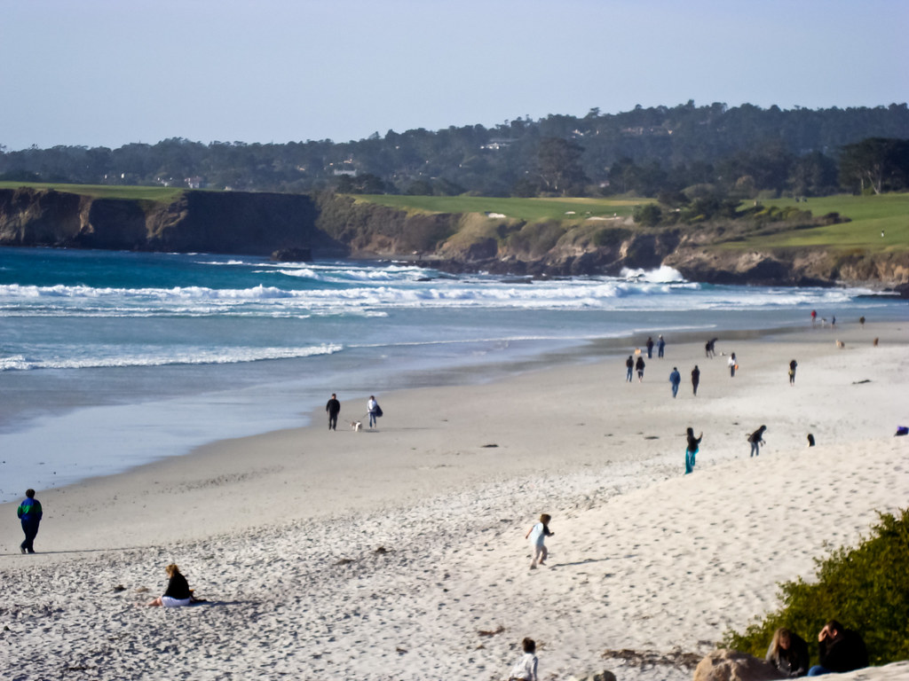 Cold, Windy Carmel Beach! JIM Mourgos Flickr