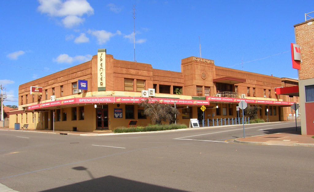 Spencer Hotel in the Plaza. If you walk up the street behi… Flickr
