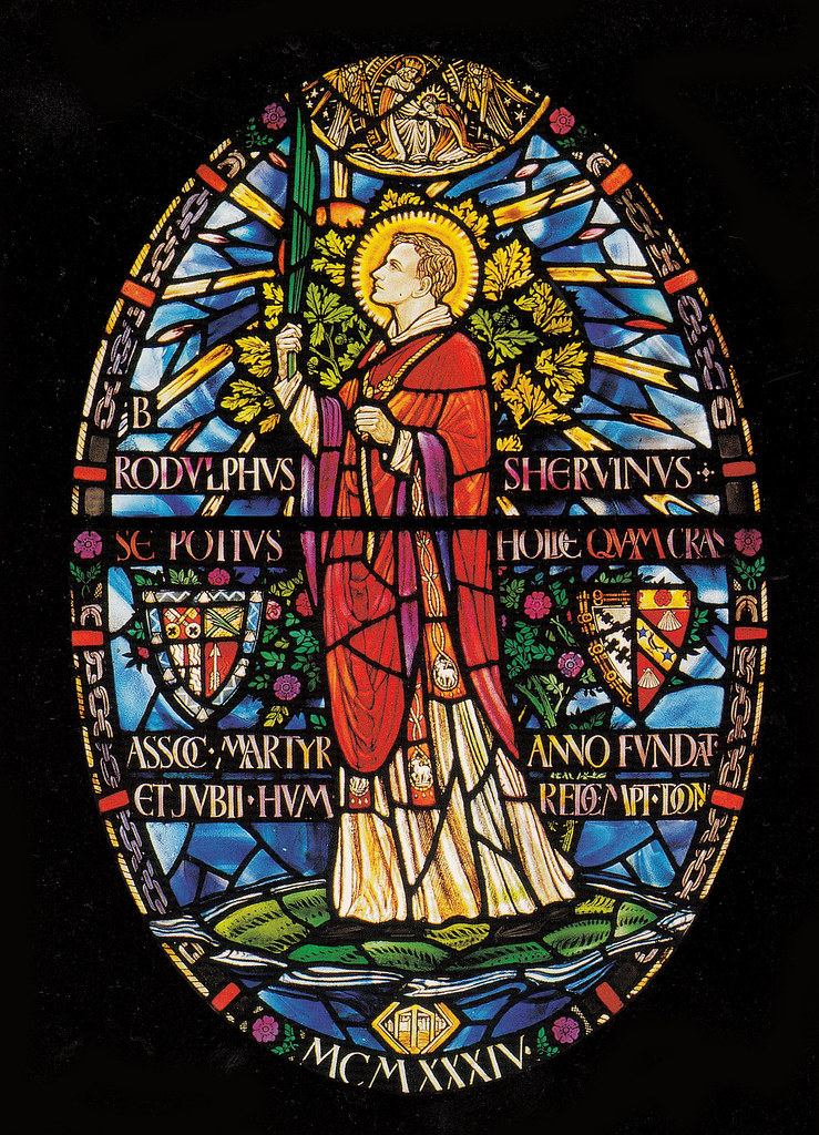 St Ralph Sherwin Window Image (c) copyright Lesly Holliday… Flickr