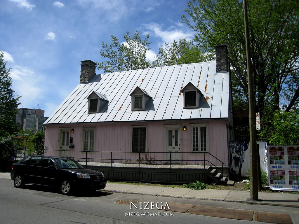 Montréal Québec Old Montreal Montreal's oldest house Nizega