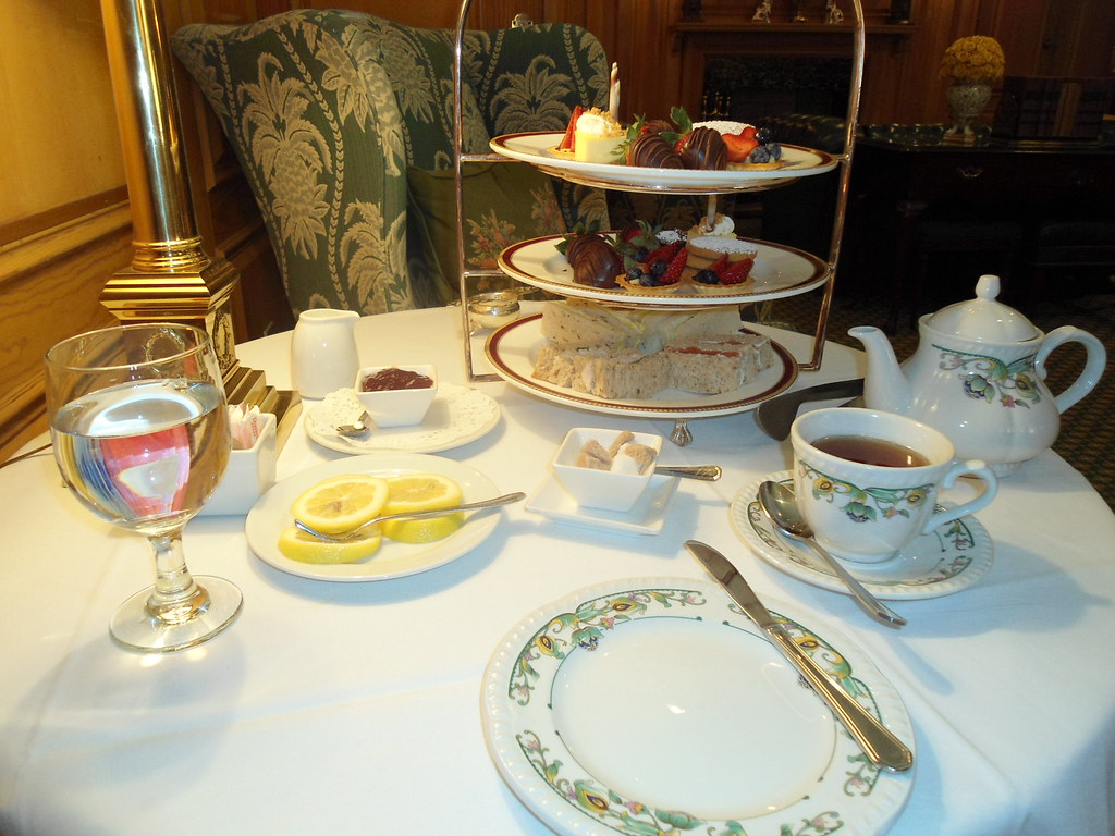 Afternoon Tea, Chesterfield Hotel Palm Beach South Florida Food and
