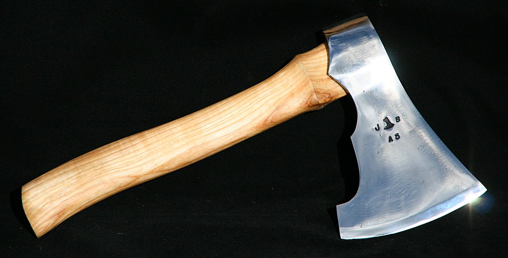 Large Carpenters Side Axe from 17th century puddled… Flickr