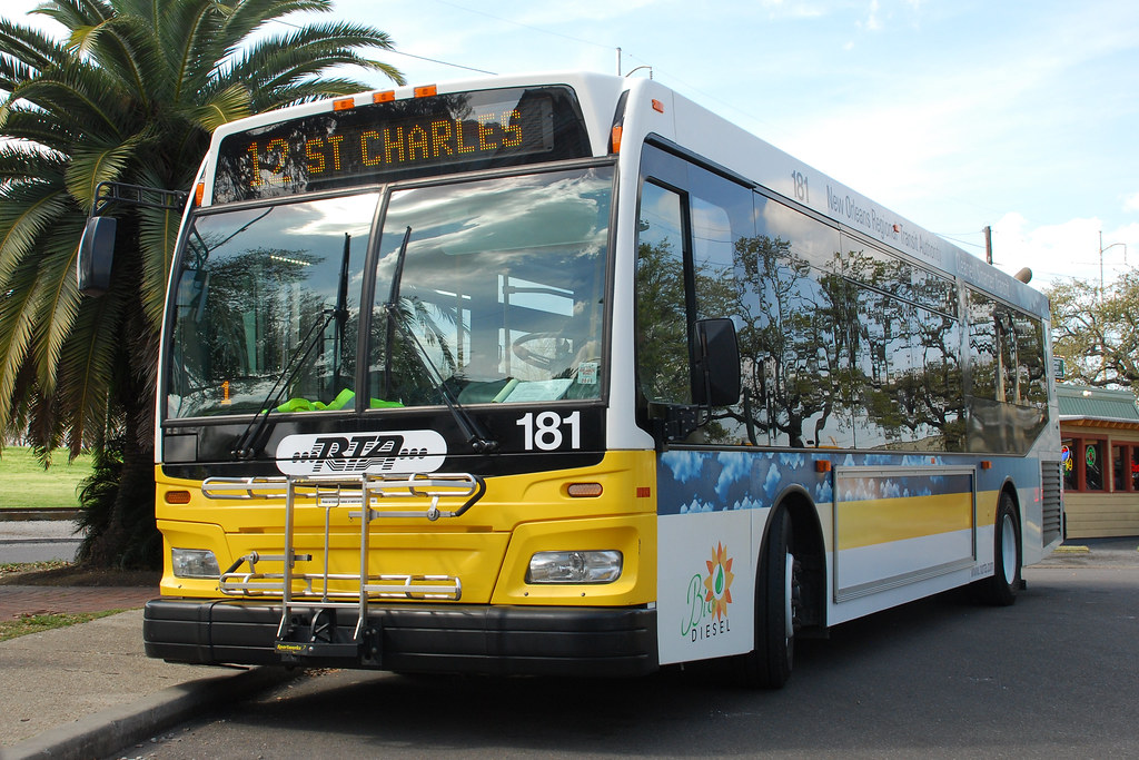 New Orleans RTA Orion VII NG bus in New Orleans. So