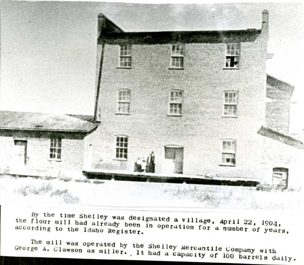3028 Flour Mill Shelley Idaho Uppper Snake River Valley Historical