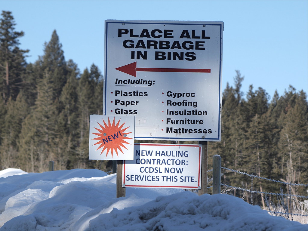 Lac La Hache, BC Garbage dump...... After being bombarde… Flickr