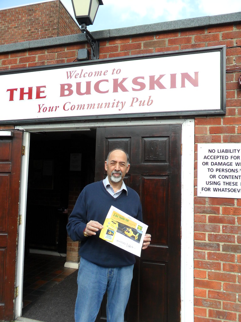 Thank you Buckskin pub Busksins Pub, Basingstoke. Landlord… Flickr
