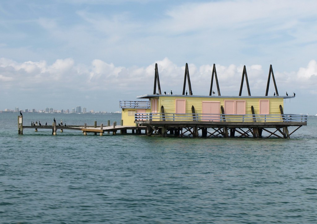 Stiltsville Several woodstilt homes were built in shallow… Flickr