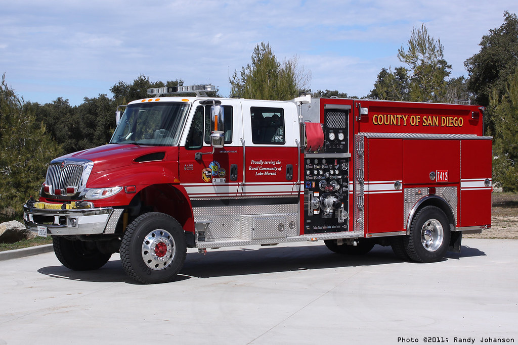 SDR Engine 7412 San Diego Rural Fire Protection District S… Flickr