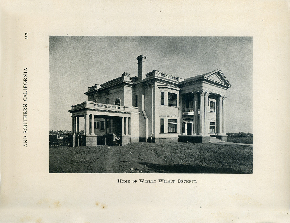 Beckett Home 1906 The Beckett home first year of completio… Flickr