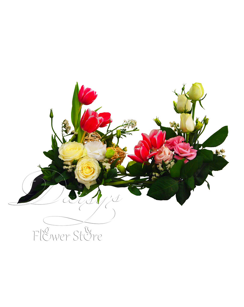 Tulip & Rose Flower Arrangements are perfect for corporate… Flickr