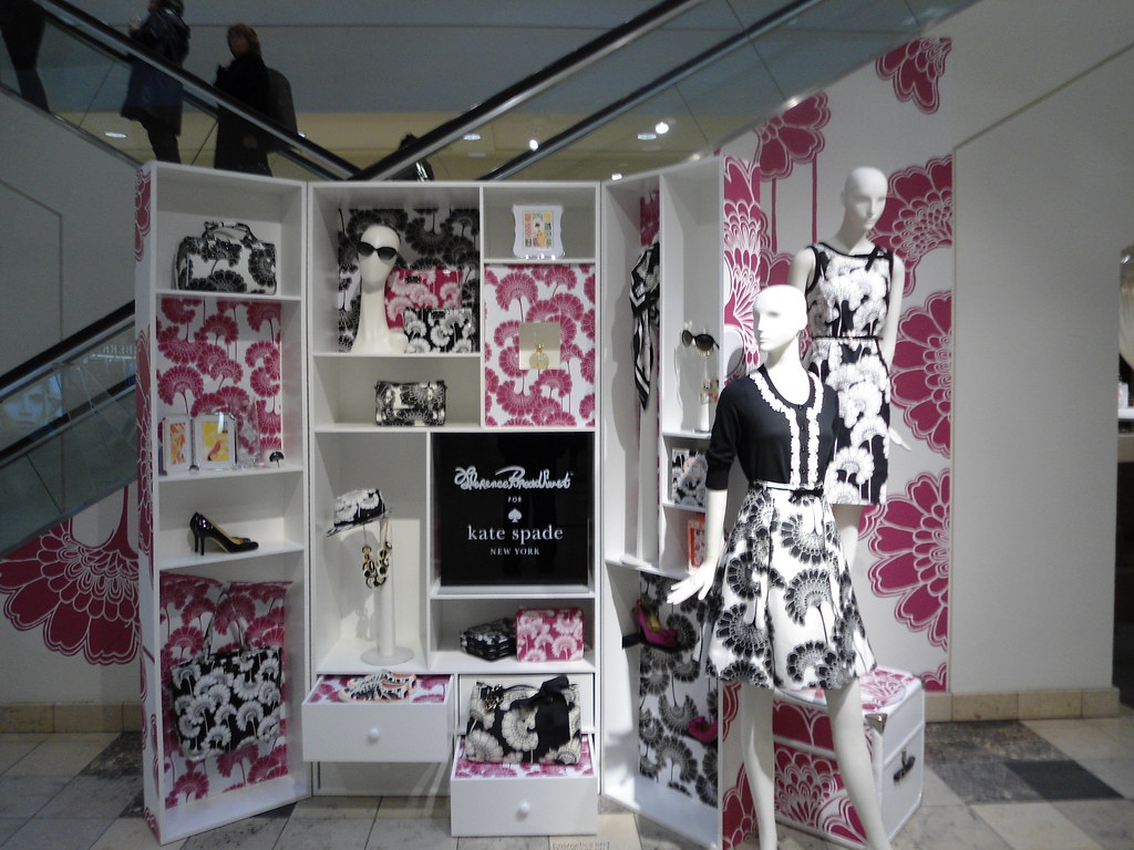 Nordstrom Bellevue Collection Kate Spade display Bellevue