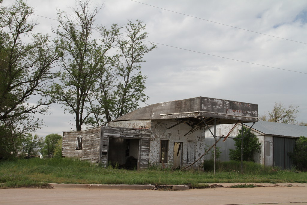 Texola Oklahoma, RT 66, Beckham County OK Bruce Wicks Flickr