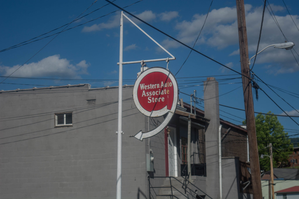Old Western Auto Store Sign Whitesburg, KY Logan Thomas Flickr