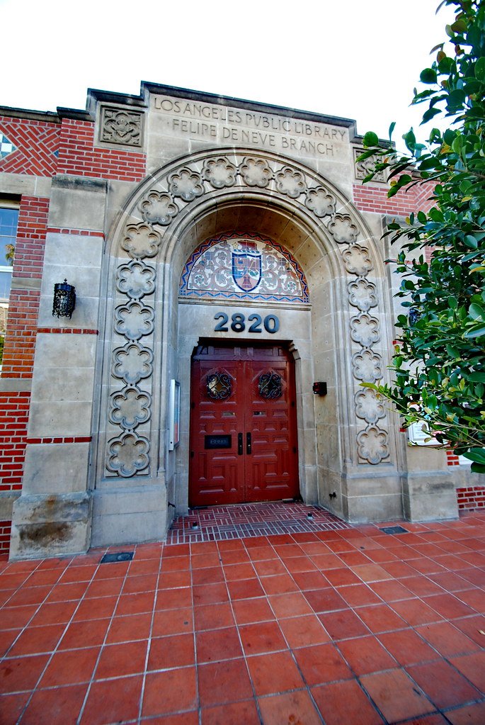 Felipe de Neve Branch Library, Austin Whittlesey, Architect 1929 a